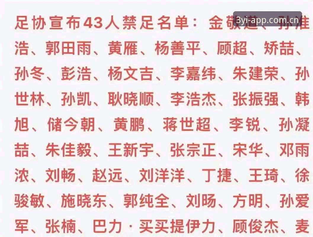 中国足协第三批禁足名单全面解析：17人终身禁足背后的行业乱象与治理逻辑